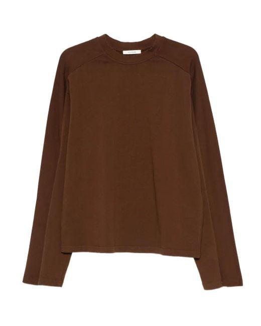 Entire studios Sweater Met Logoprint in het Brown