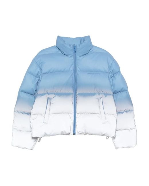 Alexander Wang Blue Ombré Padded Jacket