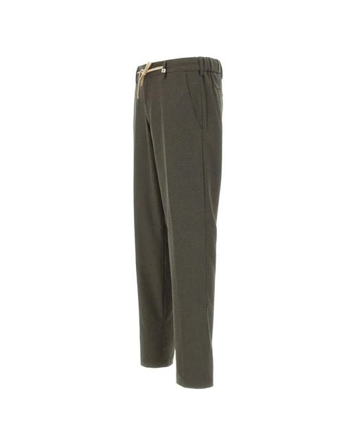 Myths Gray Drawstring Trousers for men