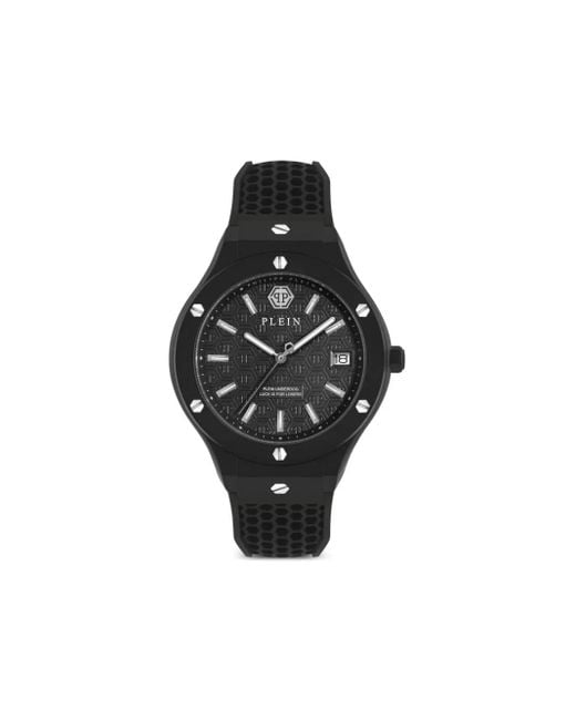Philipp Plein Black Underdog 44Mm for men