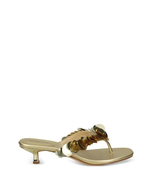 MICHAEL Michael Kors Metallic Loretta Sandals