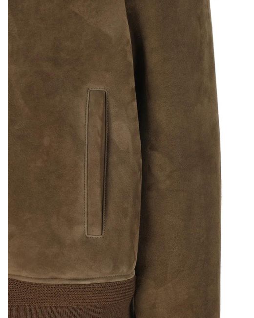 Saint Laurent Brown Jackets for men