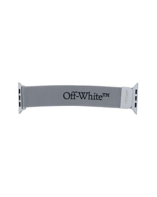 Off-White c/o Virgil Abloh Milanese Apple Watch Uhrenarmband 45mm in Gray für Herren
