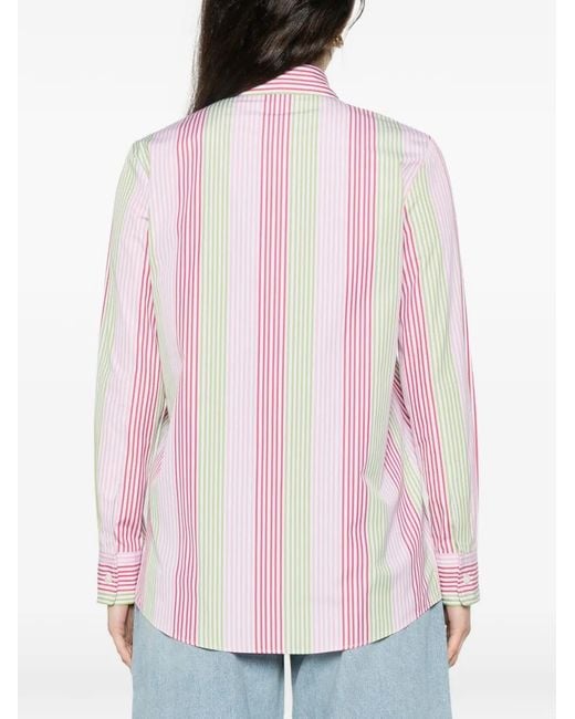 Etro Pink Cotton Shirt