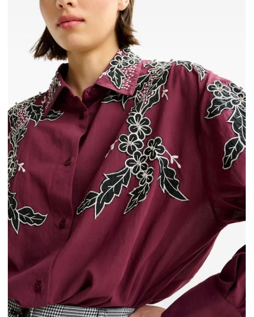 Camisa Inglewood Essentiel Antwerp de color Red