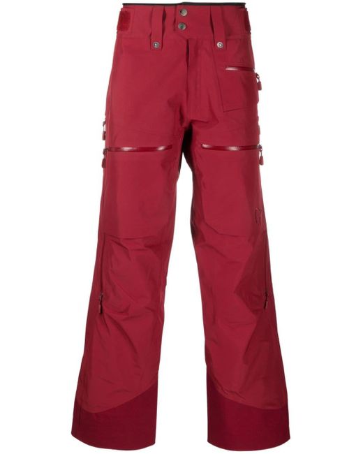 NORRØNA Lofoten Gore-tex Pro Trousers in Red for Men | Lyst Canada