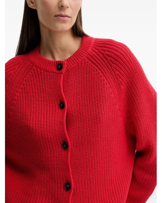 Marc O' Polo Red Buttoned Cardigan