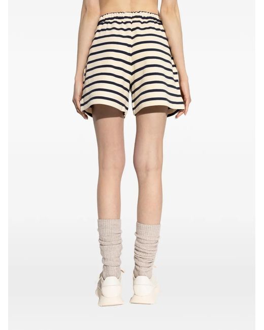 Moncler White Shorts
