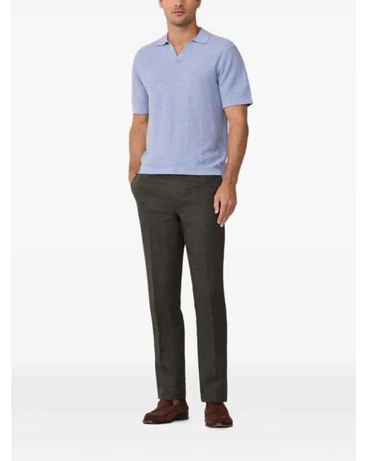 Hackett Black Tailored Trousers for men