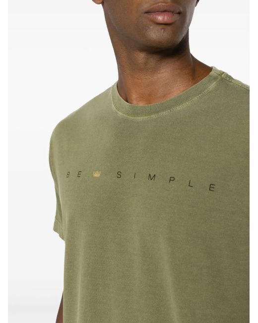 Osklen Green Be Simple T-Shirt for men