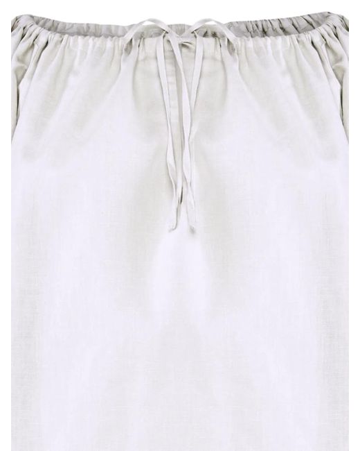 Sleeper White Cha-Cha Lounge Blouse