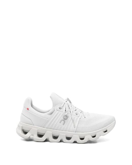 On Shoes White Baskets Cloudswift 4 for men
