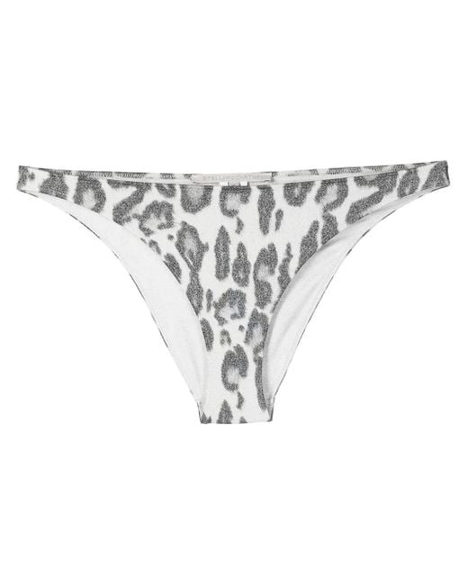 Stella McCartney ステラ・マッカートニー レオパード ビキニボトム White
