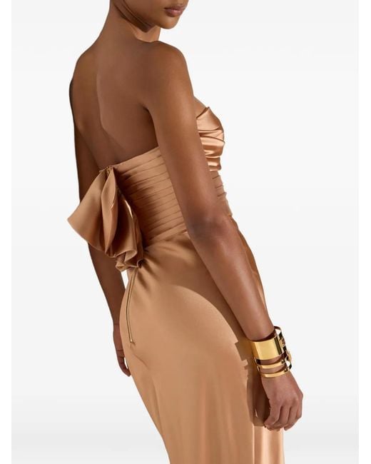 Elisabetta Franchi White Carpet Dress