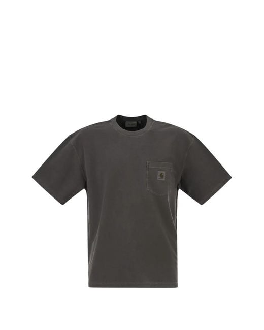 Carhartt Black Pocket-Detail T-Shirt