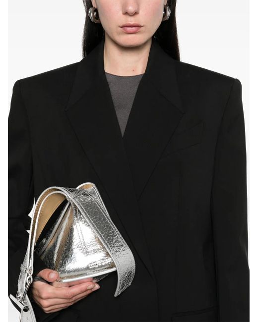 Mugler Black Wool Coat