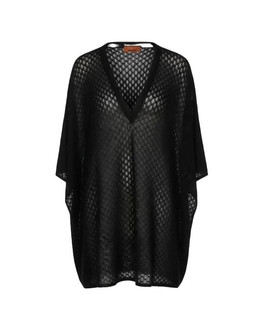 Missoni Black V-Neck Cover-Up