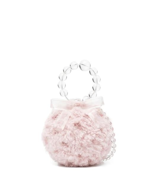 Rockfish Pink X Susan Fang Furry Mini Bag