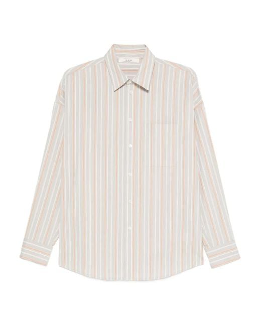6397 ストライプ シャツ White