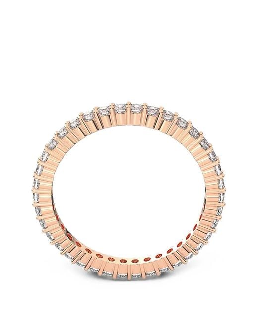 Swarovski Pink Matrix Vittore Crystal-Embellished Eternity Ring