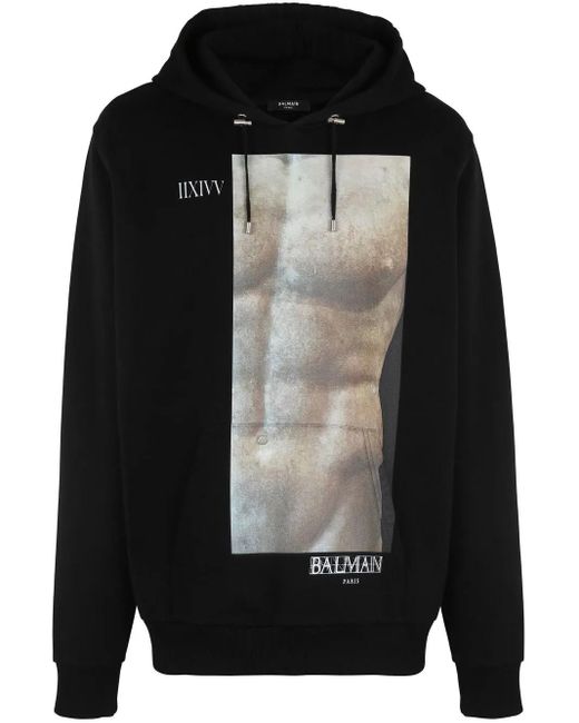 Balmain Black Sweatshirts for men