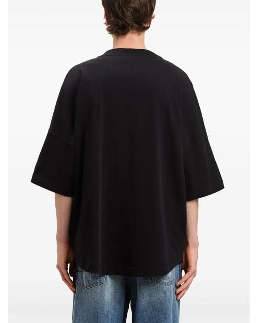 メンズ Palm Angels Bear In Mind Tシャツ Black
