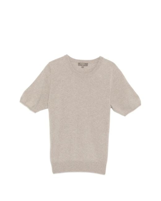 T-Shirt Milly N.Peal Cashmere en coloris White