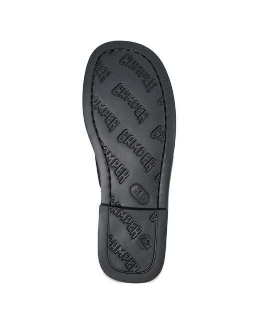 Camper Black Don Lace-Up Shoes for men