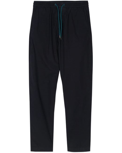 PS by Paul Smith Blue Straight-leg Cotton Trousers for men