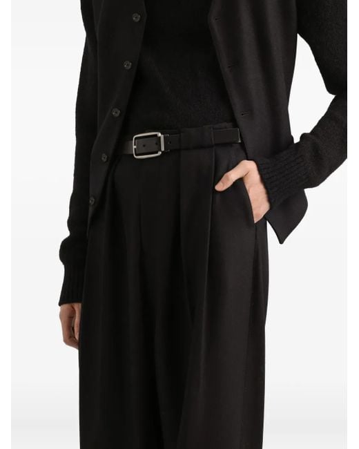 メンズ Dolce & Gabbana ウールパンツ Black