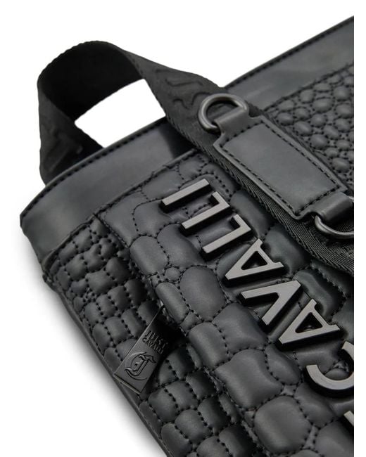 Borsa Messenger di Just Cavalli in Black da Uomo