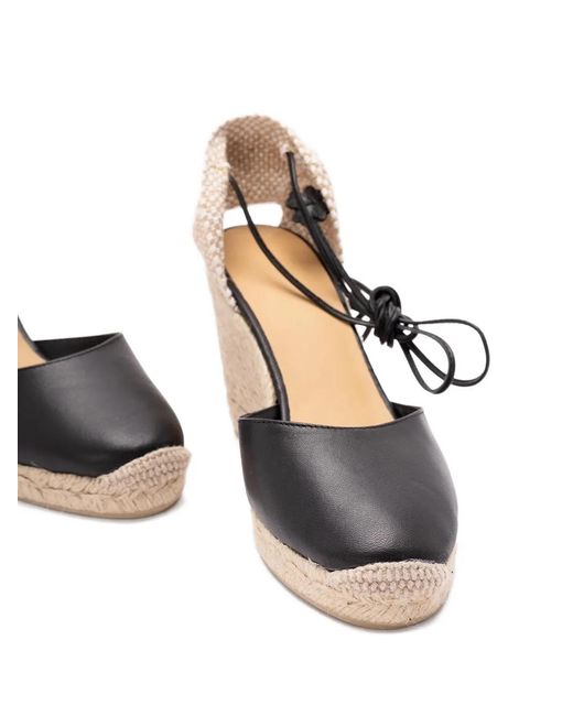 Castaner Natural Carina/8/280 Heeled Espadrilles