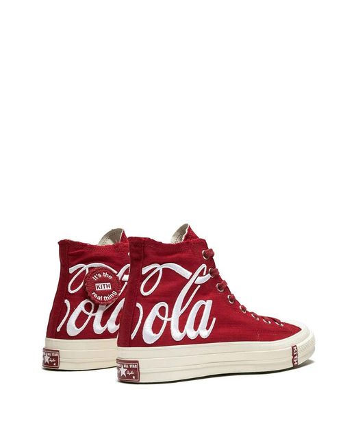 Converse Red Chuck 70 Hi 'kith X Coca-cola for men