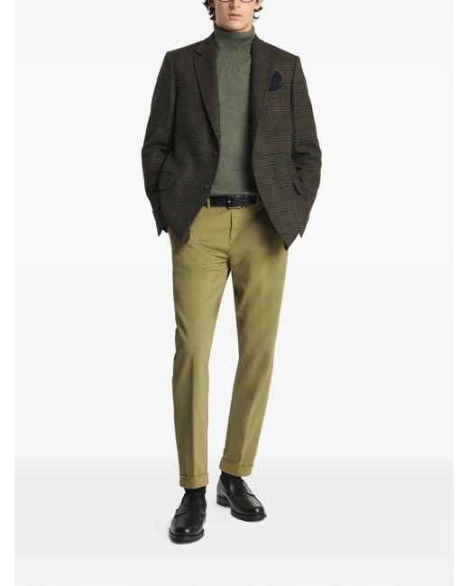 Fay Green Capri Trousers for men
