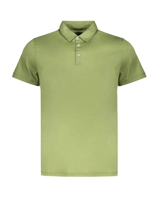 Moorer Green Pachino Cotton Polo Shirt for men