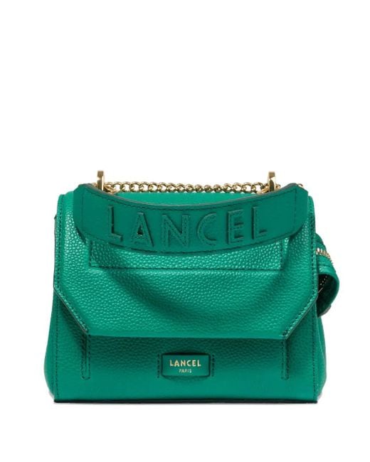 Lancel Ninon レザーバッグ S Green