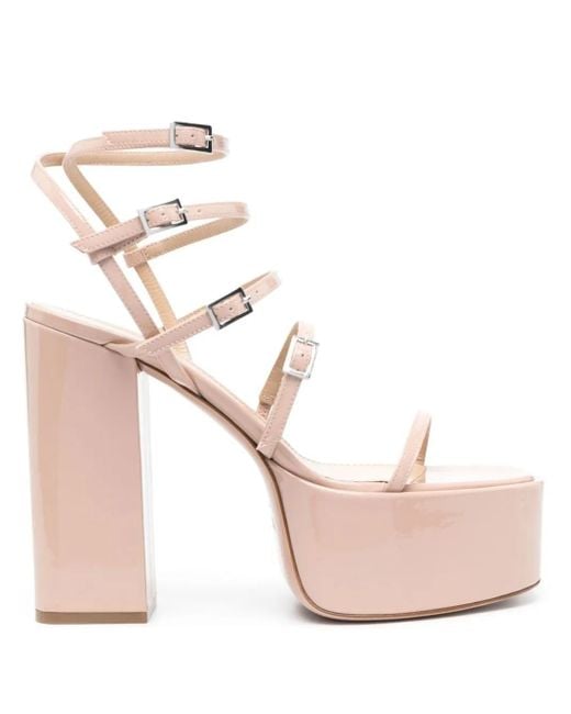 Paris Texas Pink Jessica Platform Sandal