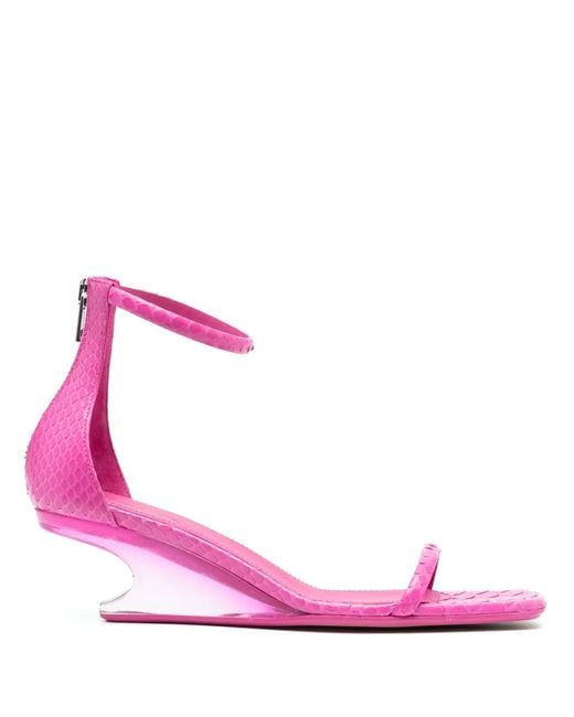 Rick Owens Pink High Heel Sandals