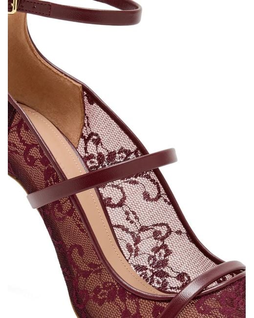 Malone Souliers Pink Diaz Heeled Pumps