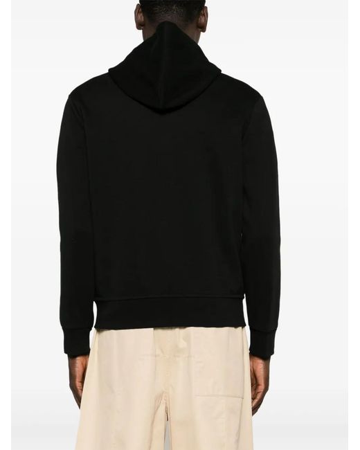 Polo Ralph Lauren Black Polo Pony Zip-up Hoodie for men