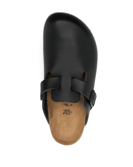 Birkenstock Black Closed-Toe Moulded Mules