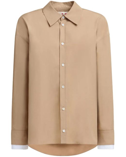 Marni コットン シャツ Natural