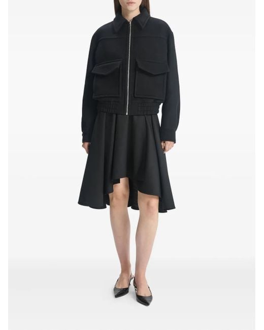 BITE STUDIOS Black Tailored Voluminous Skirt