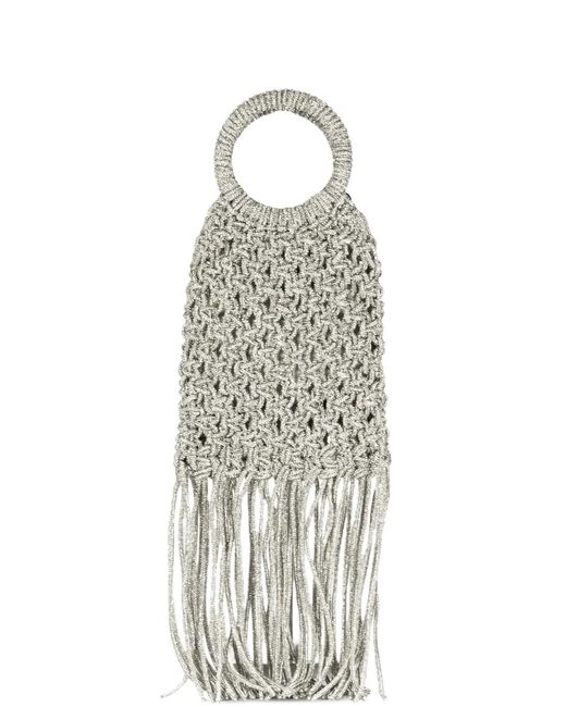 Twentyfourhaitch White Maronti Tote Bag