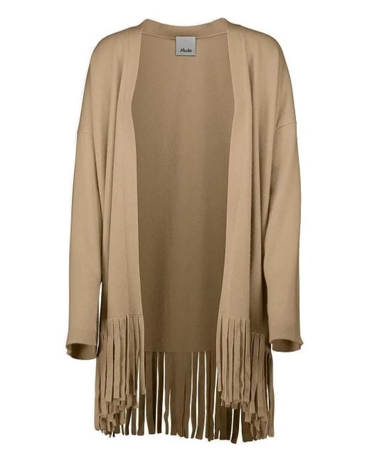Allude Natural Cashmere Cardigan