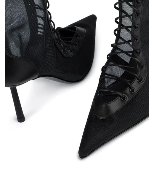 Le Silla Black 80Mm Colette Boots