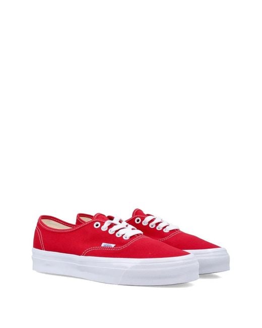 Vans Red Authentic 44 Sneakers