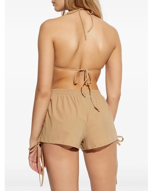 DSquared² Natural Drawstring Shorts