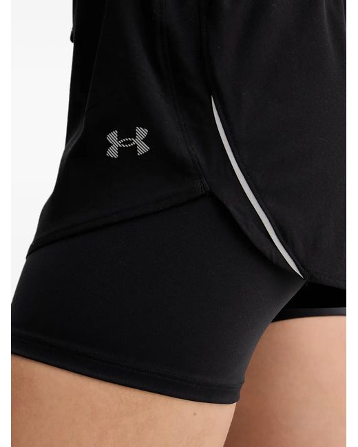 Under Armour Black Velociti Pro Logo-Print Track Shorts
