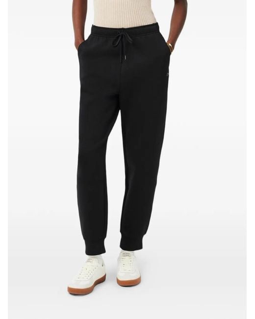 Lacoste Black Drawstring Track Trousers